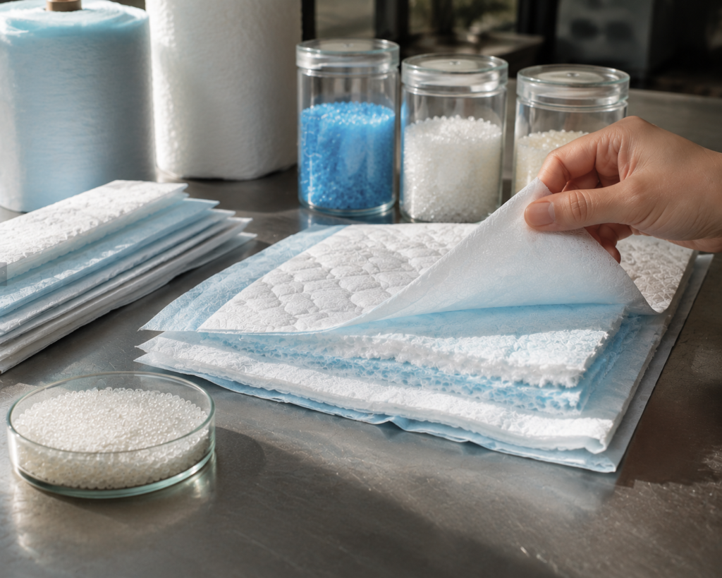 Absorbent Pads Material