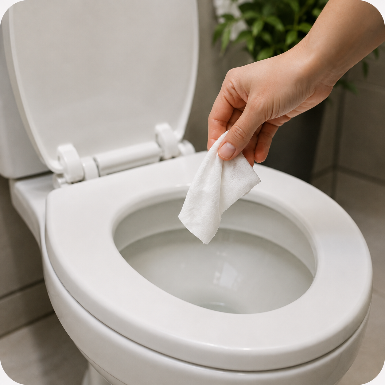 Flushable